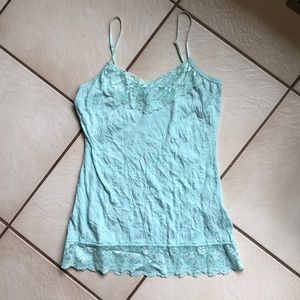 Maurice’s lace & crinkle cami